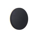 Nordlux Artego Wall Light Aluminium Black 8W 468lm - 830 Warm White 