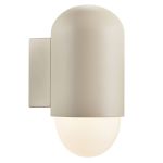 Nordlux Heka Wall Light Aluminium Sanded |IP54 - Suitable for E27