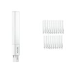 Multipack 20x Philips Corepro PL-S LED 5W 550lm - 840 Cool White | Replaces 9W