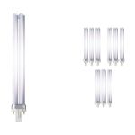 Multipack 10x Philips MASTER PL-S 11W - 827 Extra Warm White | 2 Pin