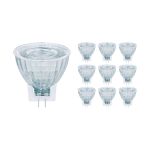 Multipack 10x Osram Parathom LED Spot GU4 MR11 4.5W 345lm 36D - 927 Extra Warm White | Best Colour Rendering - Dimmable - Replaces 35W