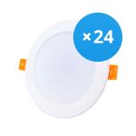 Multipack 24x LED Downlight 18W 1620lm 120D - 840 Cool White | Replaces 2x18W