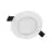 Ledvance Downlight Slim Alu Aluminium White 9.5W 900lm 90D - 840 Cool White | Cutout 100 - IP44 - Dali Dimmable 