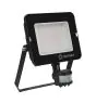 Ledvance LED Floodlight Compact Black 50W 4500lm 100D - 830 Warm White | IP65 - Symmetrical - Motion and Light Sensor
