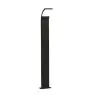 Ansell LED Pedestal Lamp Senza Graphite 6.5W 406lm - 840 Cool White | 100cm - IP54
