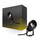 Spike Light Vetusta Aluminium Black 7W 700lm - 830 Warm White